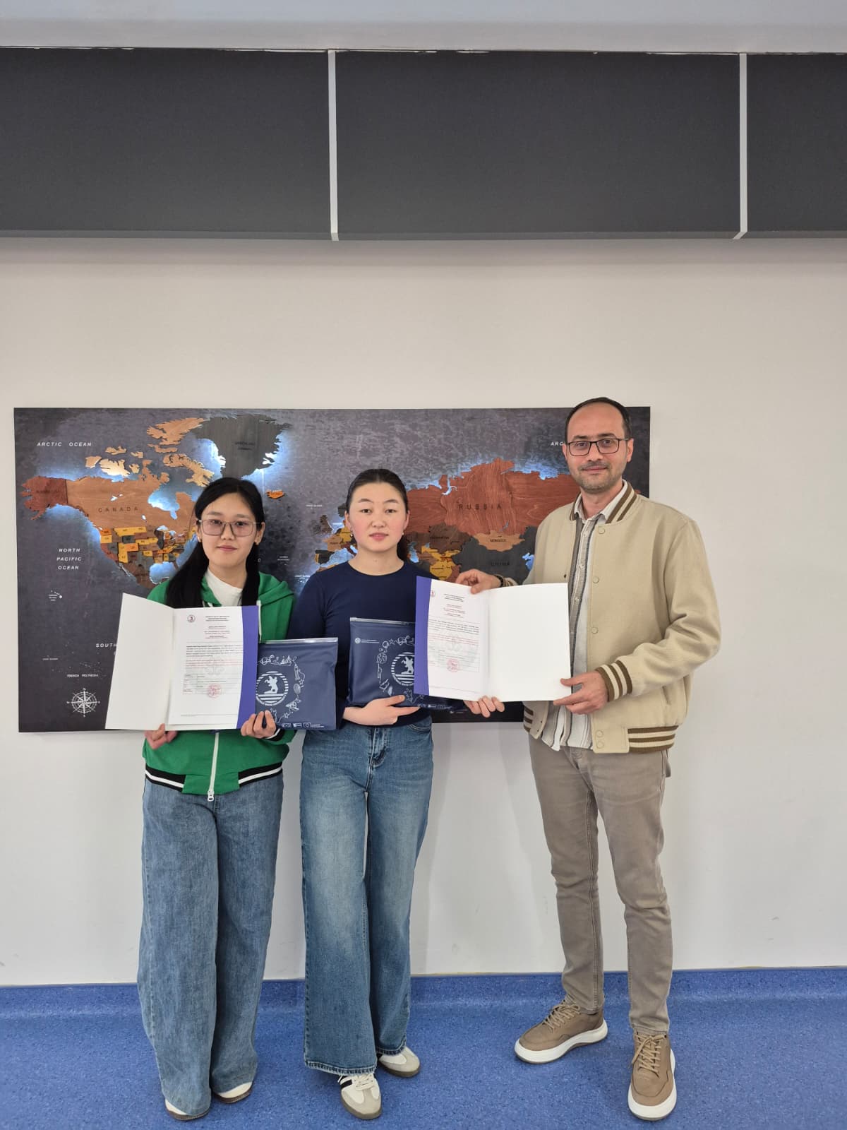 Students Participating in the Orhun Exchange Program Completed Their Studies at OMU