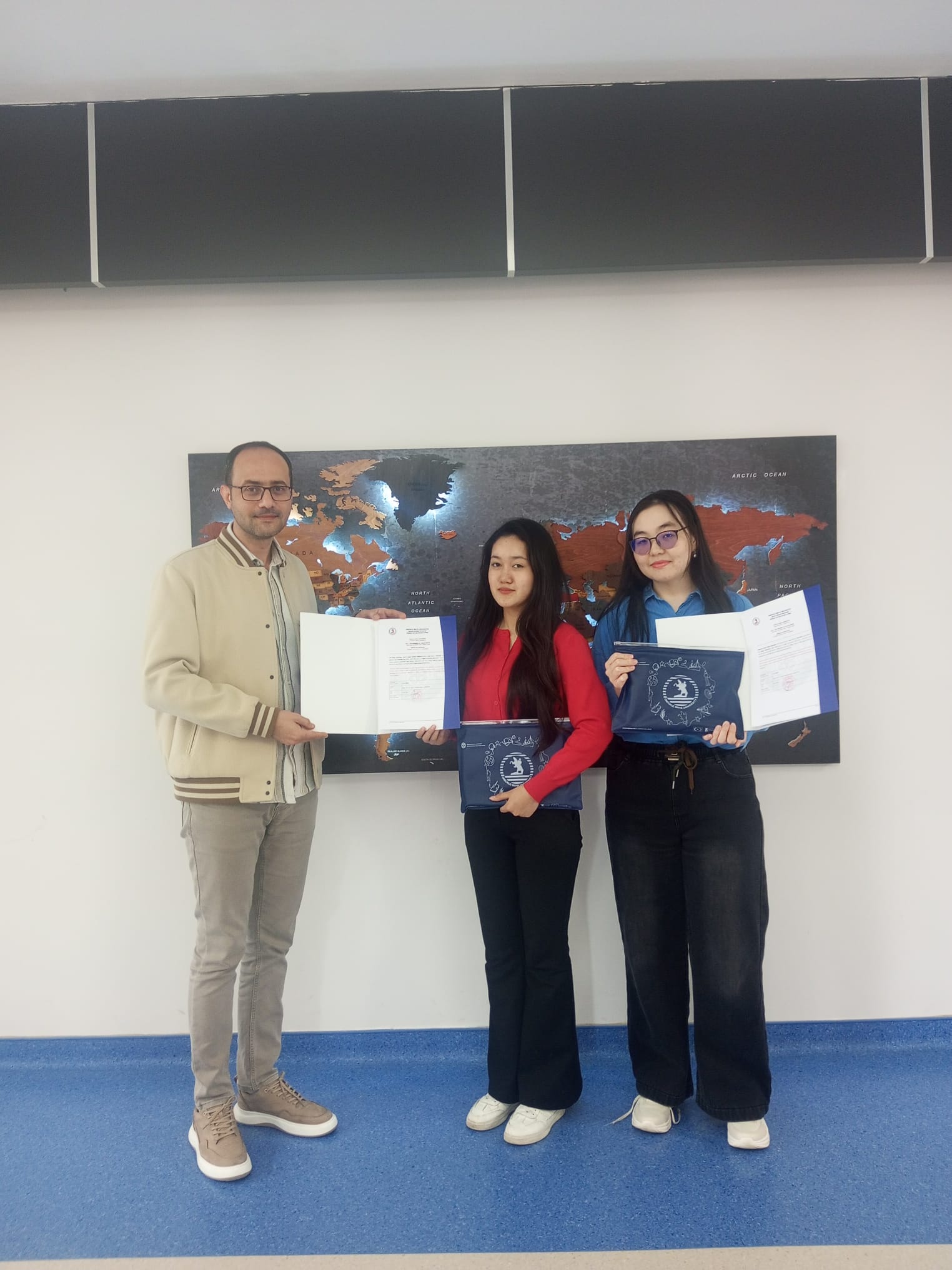 Students Participating in the Orhun Exchange Program Completed Their Studies at OMU