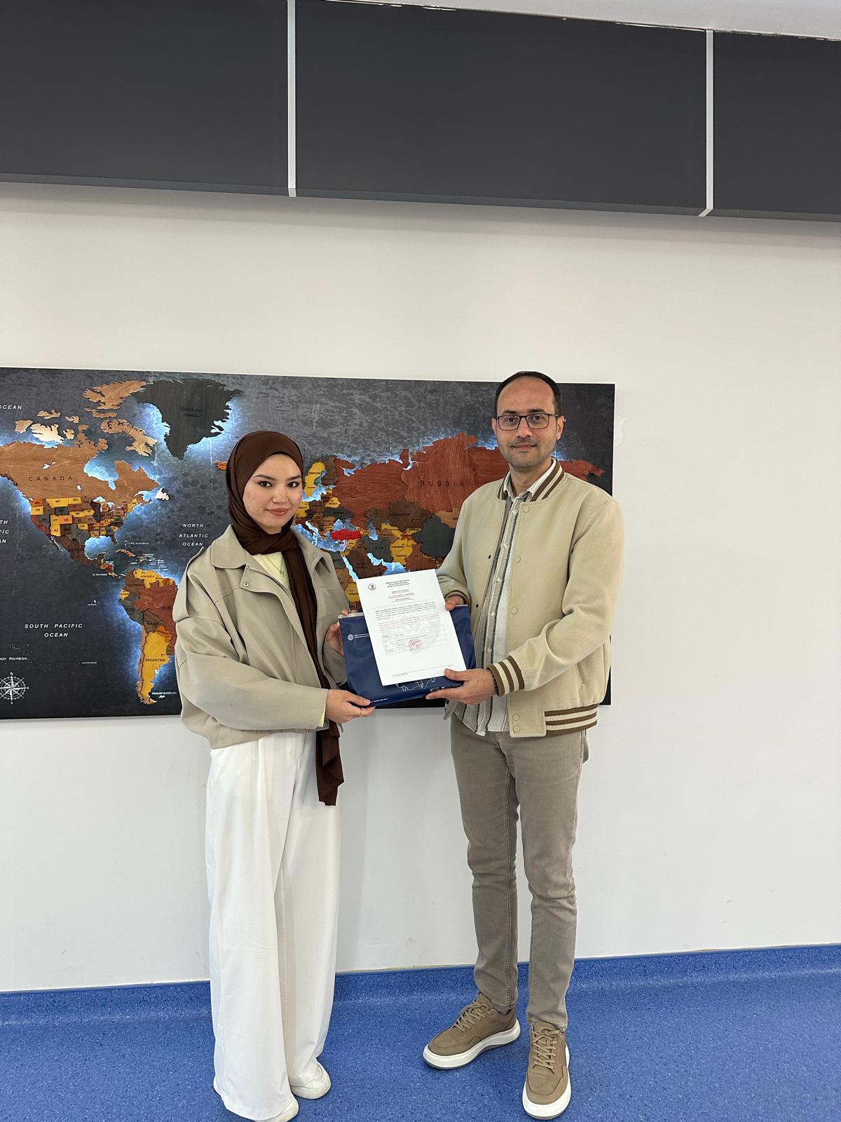 Students Participating in the Orhun Exchange Program Completed Their Studies at OMU
