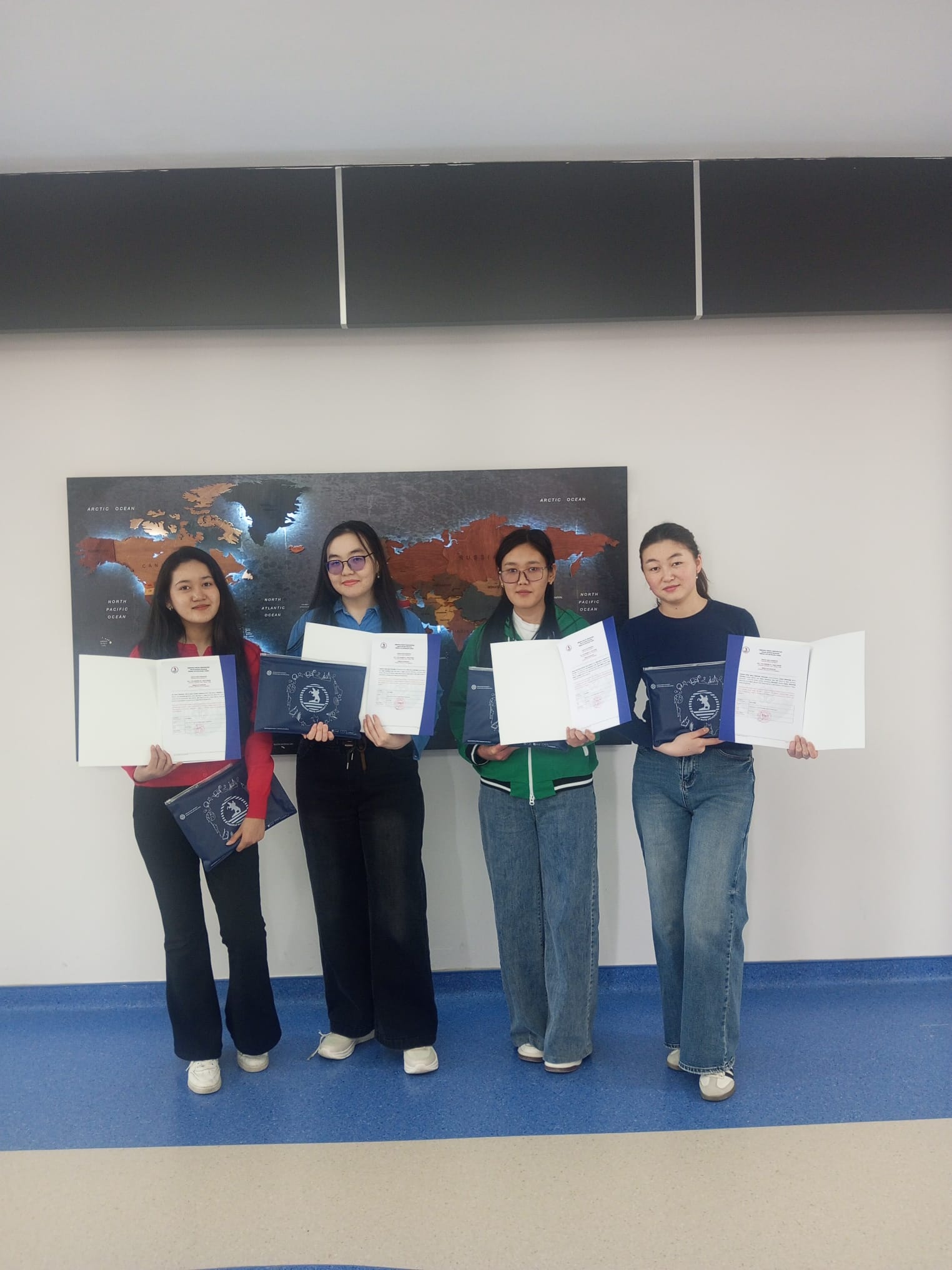 Students Participating in the Orhun Exchange Program Completed Their Studies at OMU